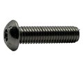 Suburban Bolt And Supply 1/4"-20 Socket Head Cap Screw, Plain Stainless Steel, 3/8 in Length A2490160024